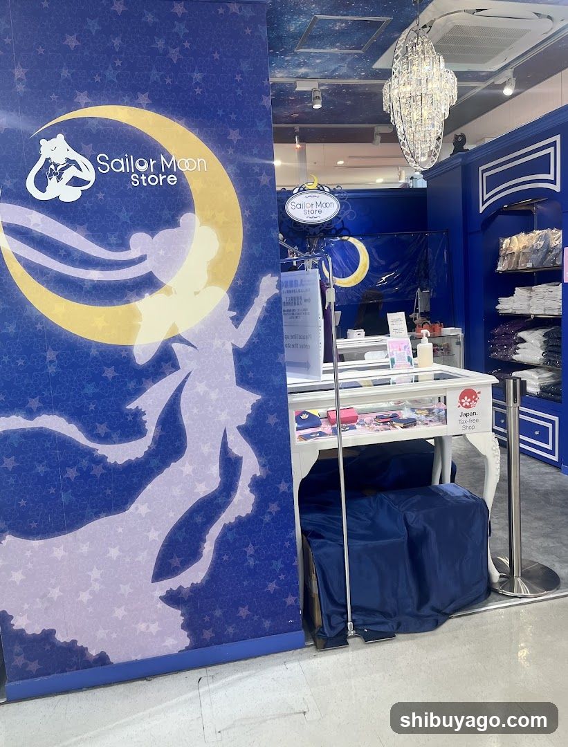 Sailor Moon Store Interior