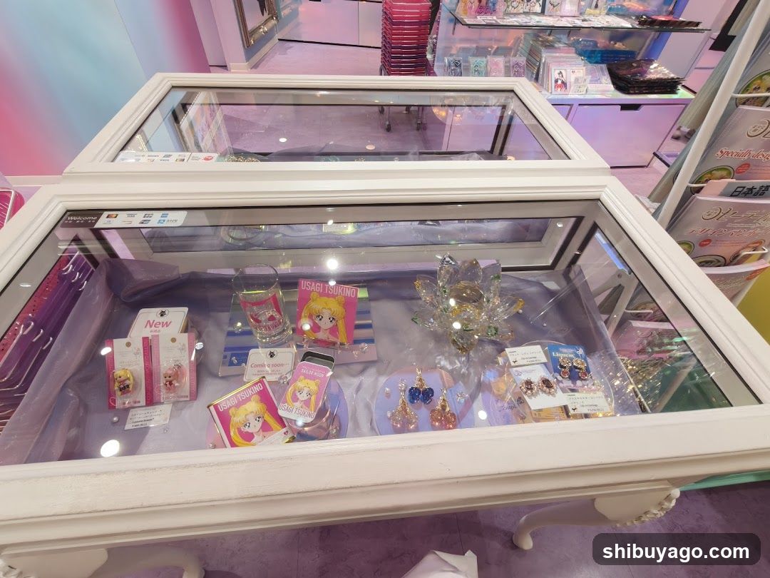 Sailor Moon Merchandise Display