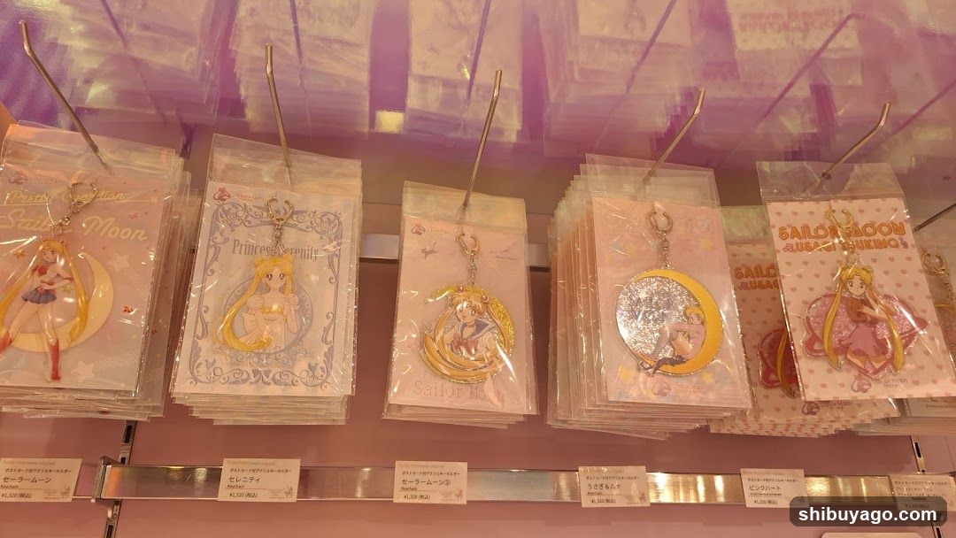Sailor Moon Merchandise Display
