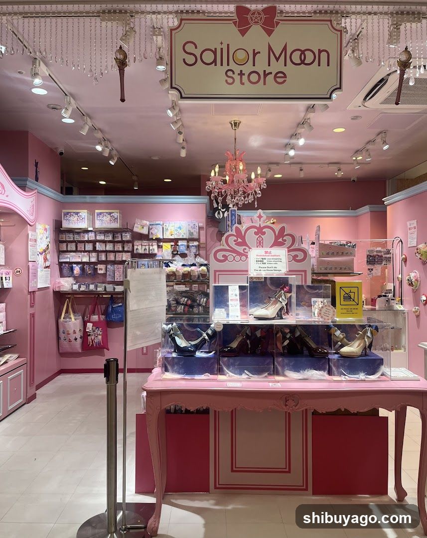 Sailor Moon Store Interior