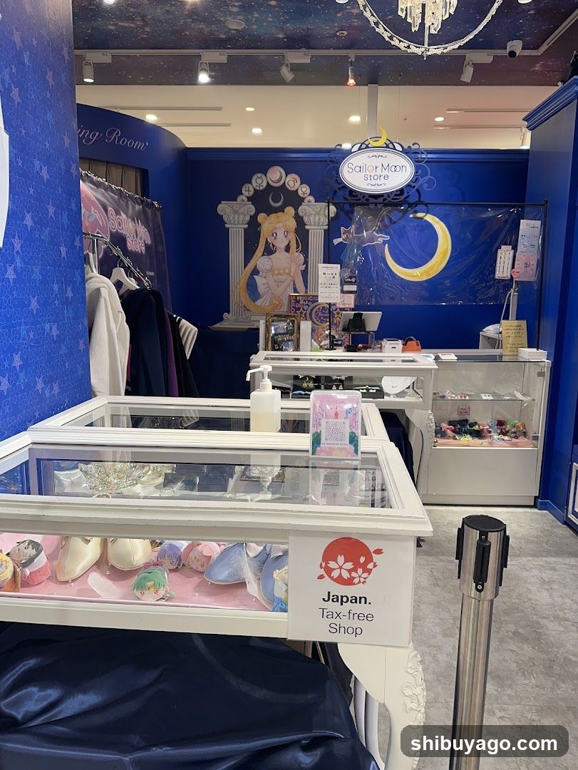 Sailor Moon Store Interior