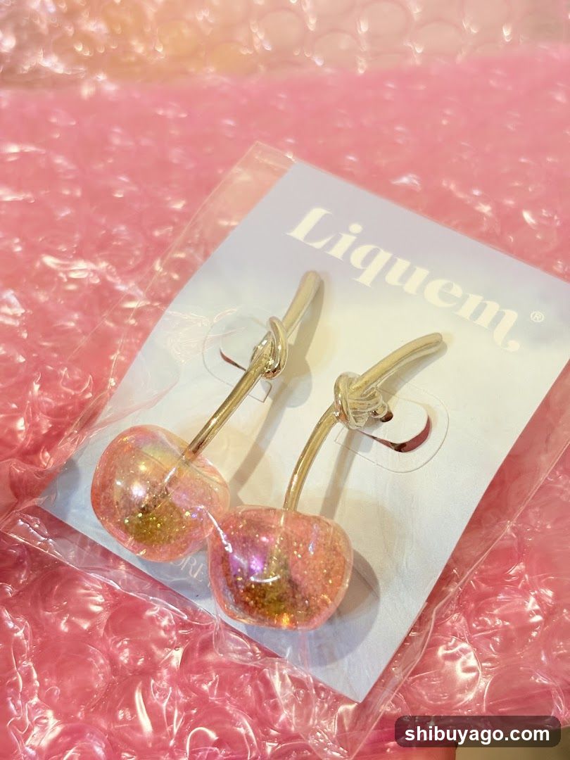 Liquem Cherry Earrings