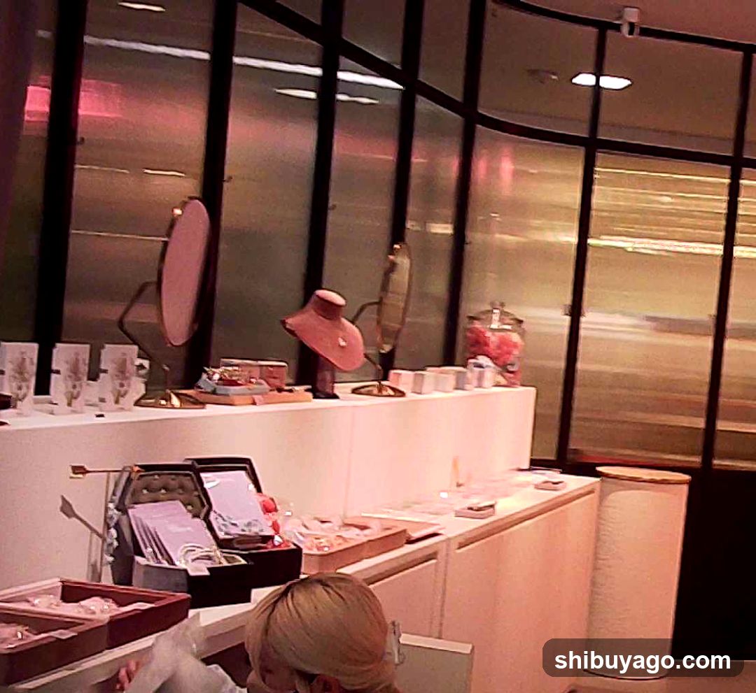 Jewelry Display Counter