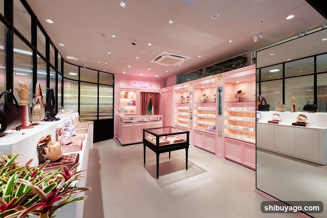 Pink Boutique Interior