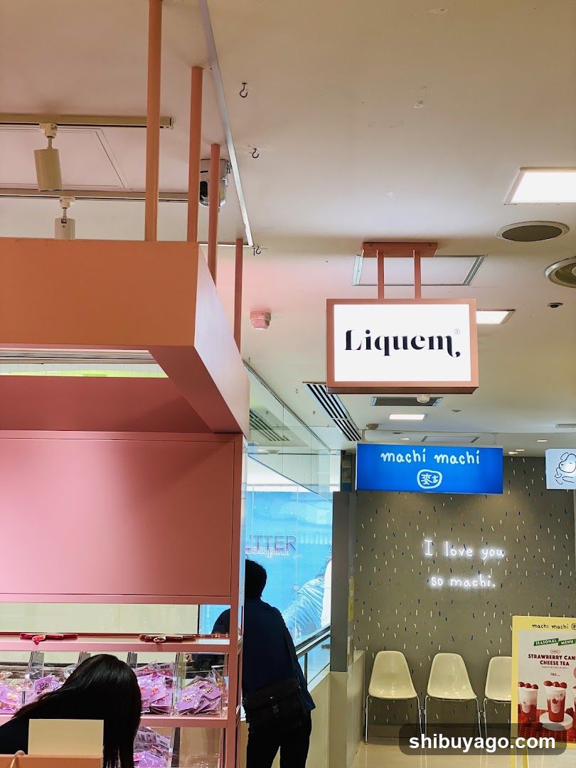Liquem and Machi Machi Store Interior
