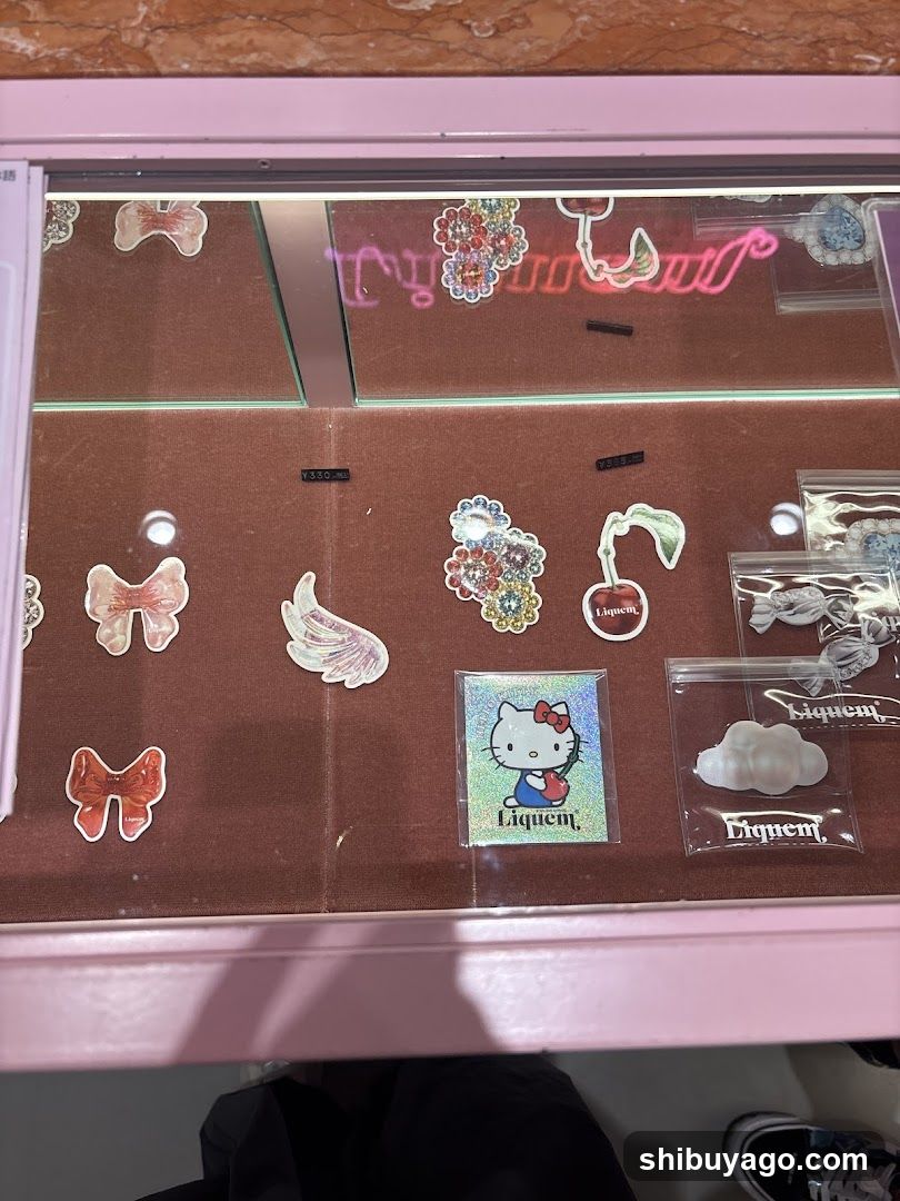 Hello Kitty and Liquiem Collection Display