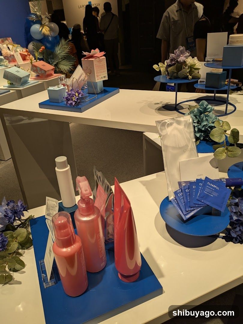 Beauty Product Display