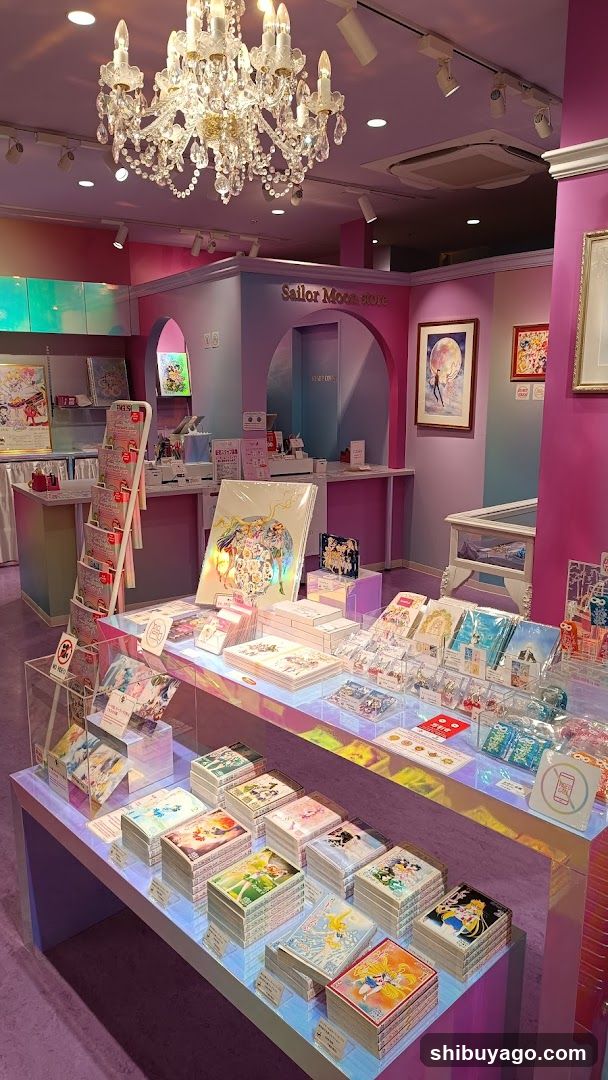 Sailor Moon Store Interior Display