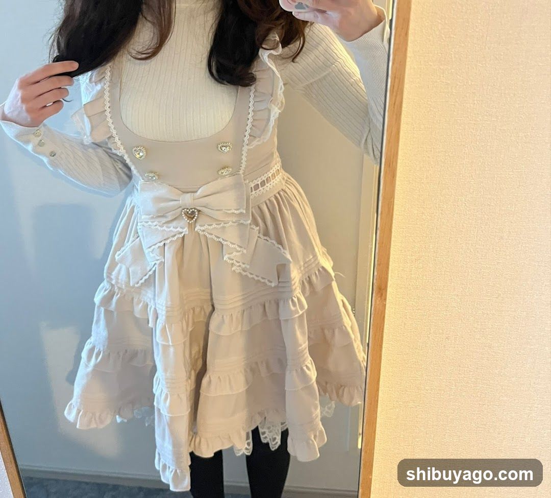 Lace Dress Selfie