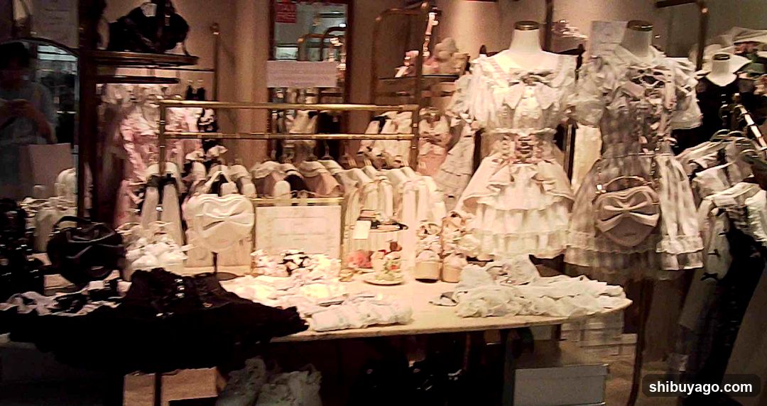 Lolita Fashion Store Interior