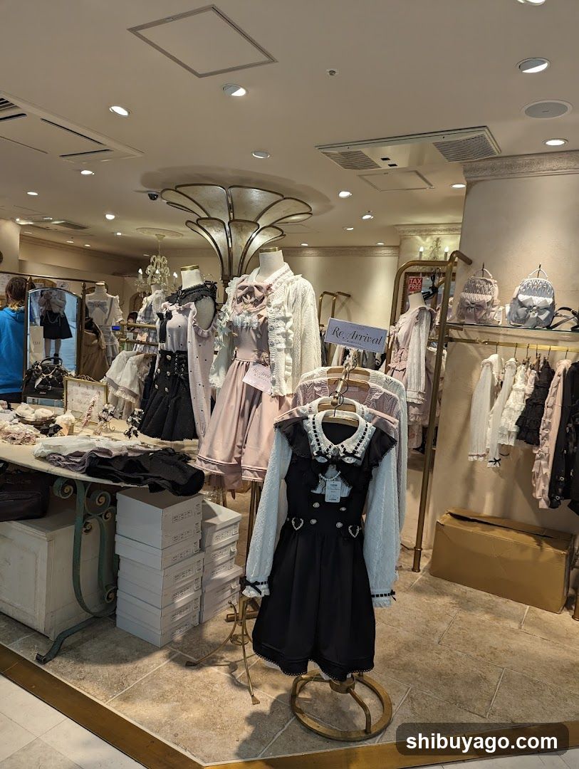 Fashion Store Interior Display