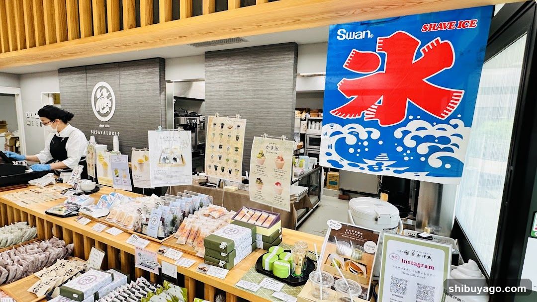 Shave Ice Shop Interior Display