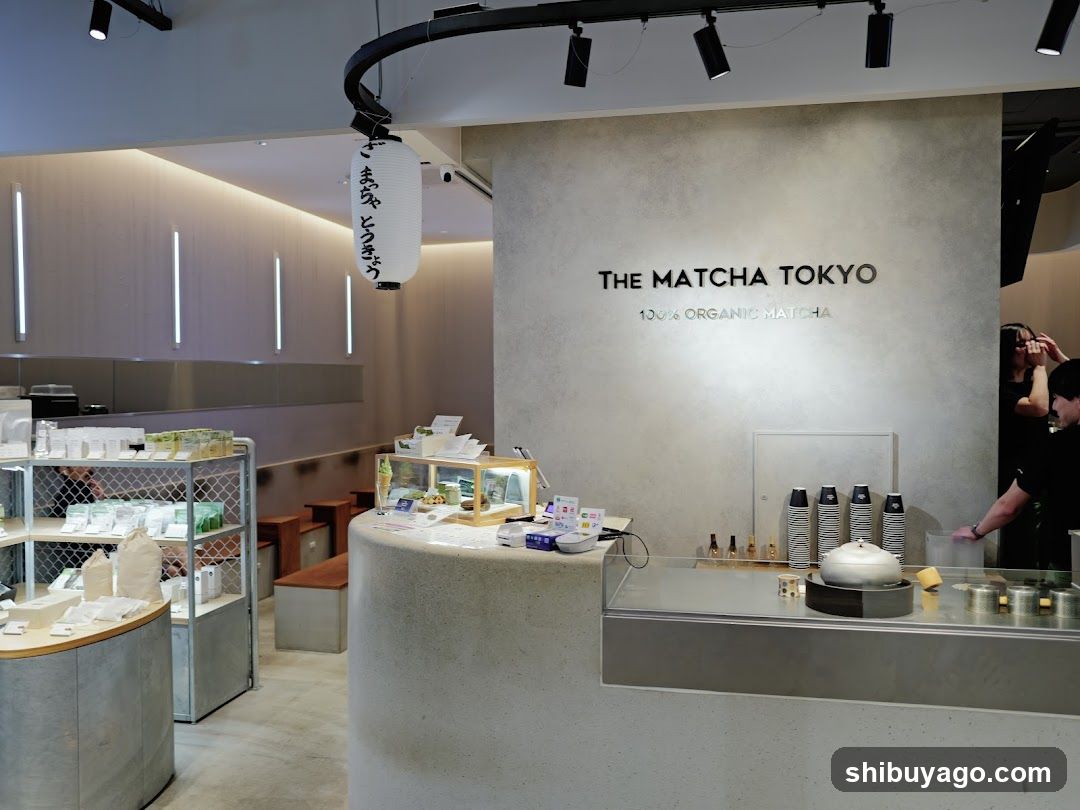 The Matcha Tokyo Interior