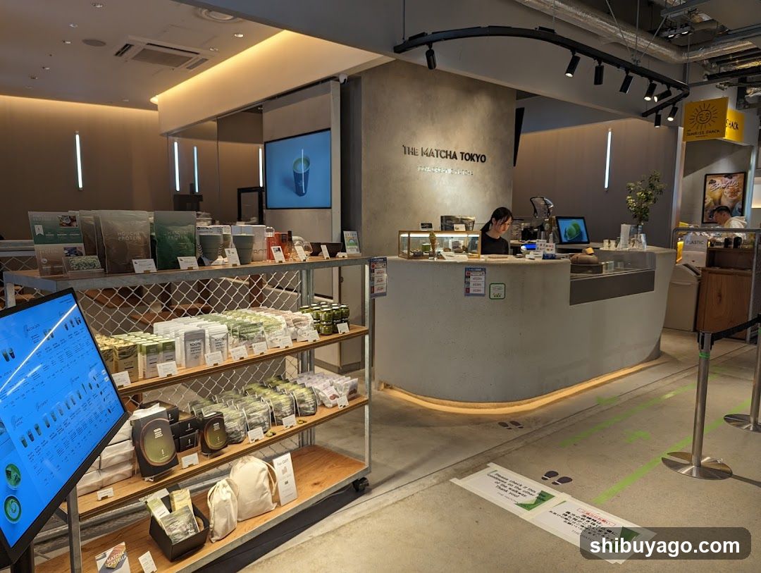 The Matcha Tokyo Interior