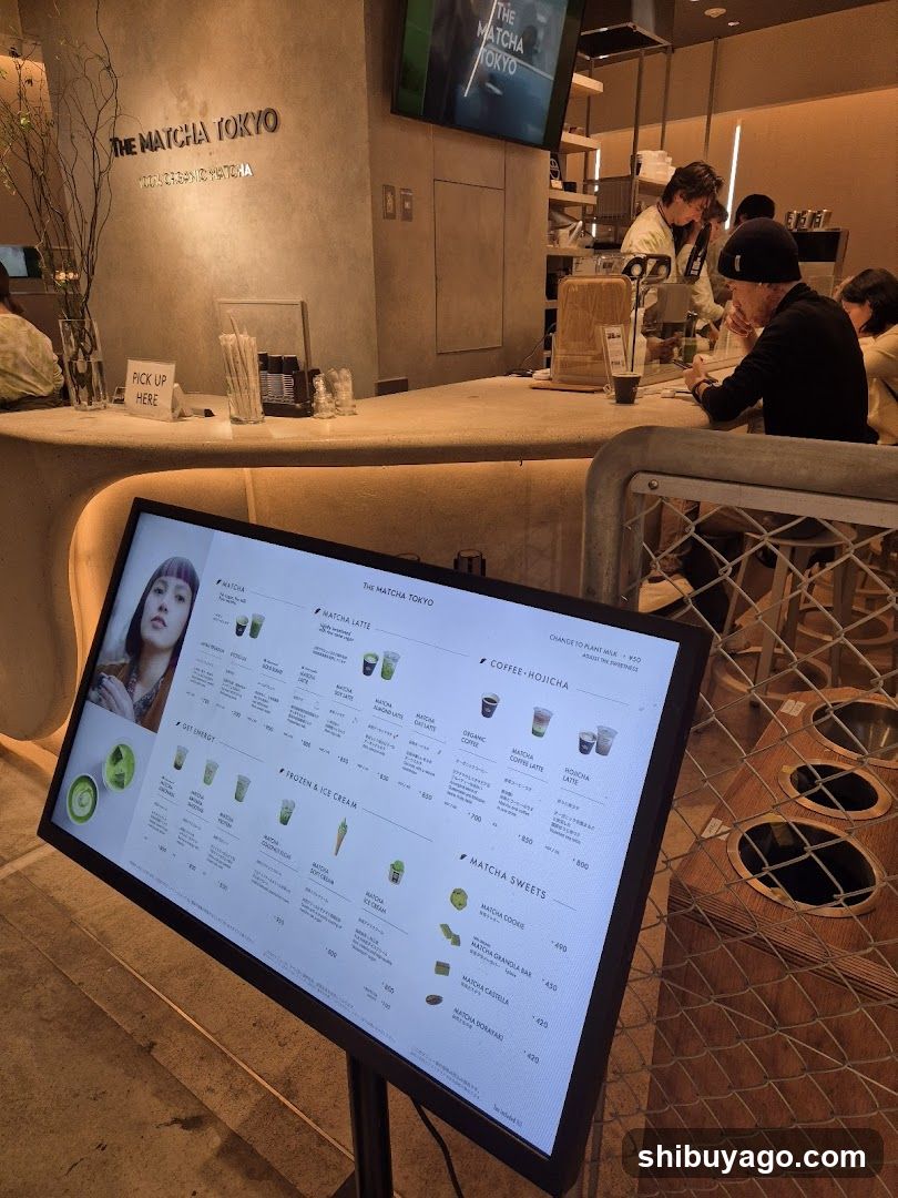 The Matcha Tokyo Interior