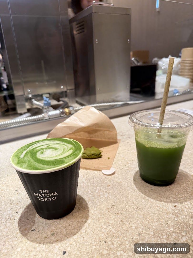 Matcha Drinks and Dessert