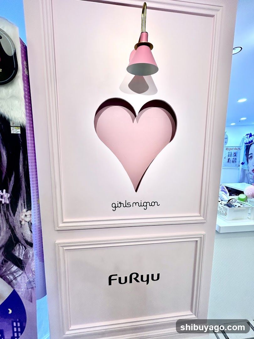 Girls Mignon Store Interior Display