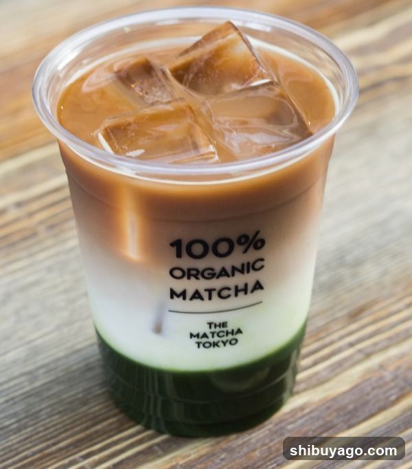100% Organic Matcha Iced Coffee