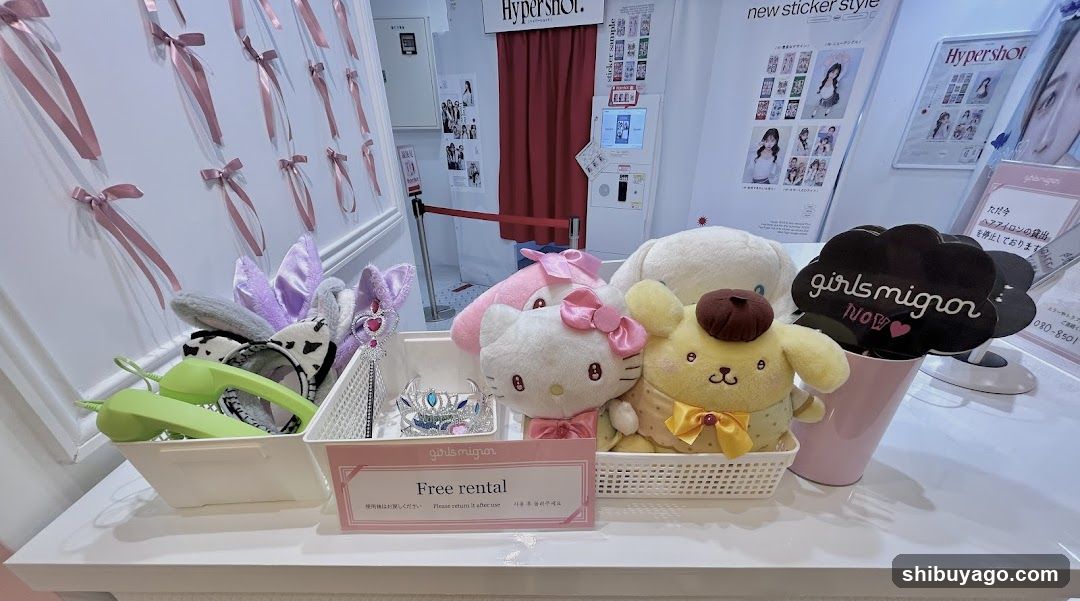 Girls' Mignon Merchandise Display