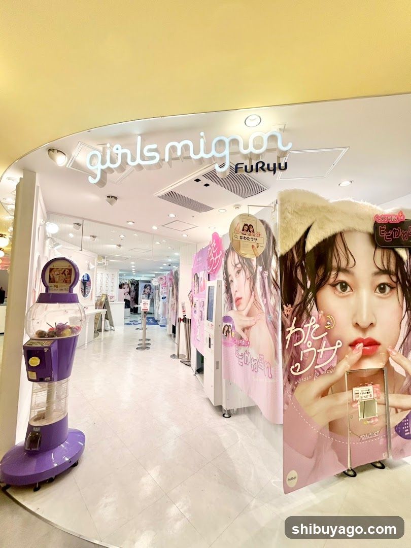 Girls Mignon Store Interior