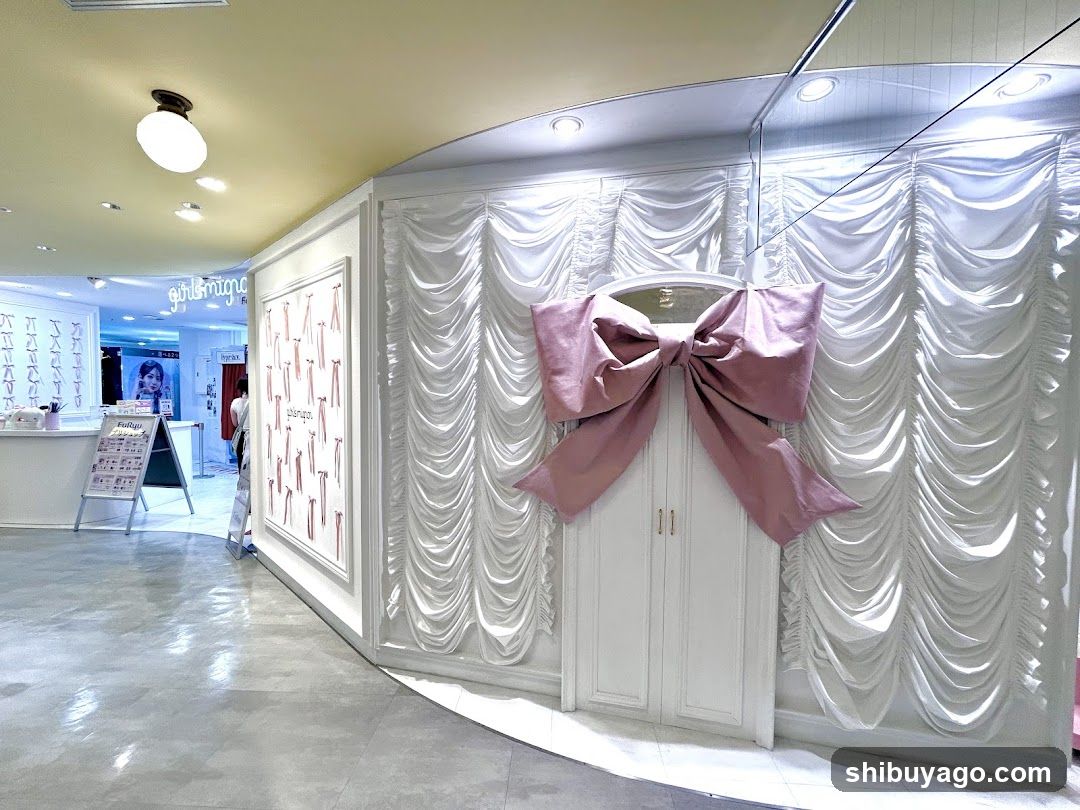 Interior of a boutique or salon