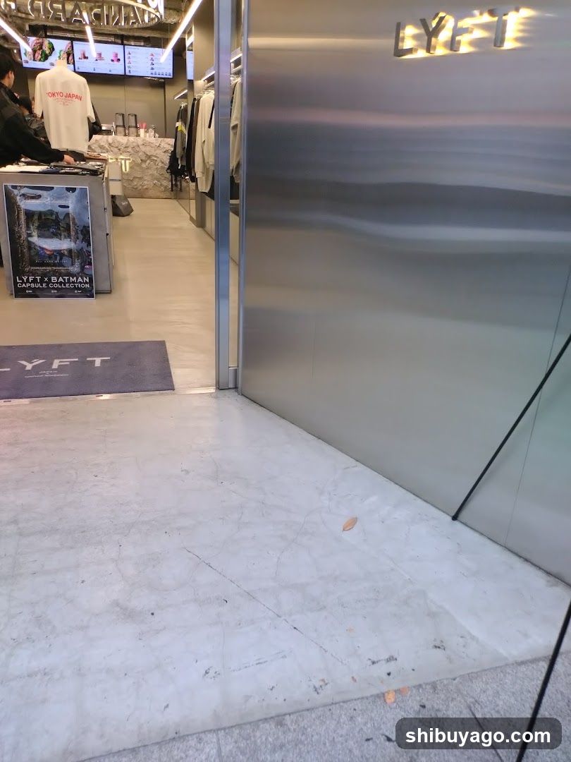 LYFT Store Entrance Interior View
