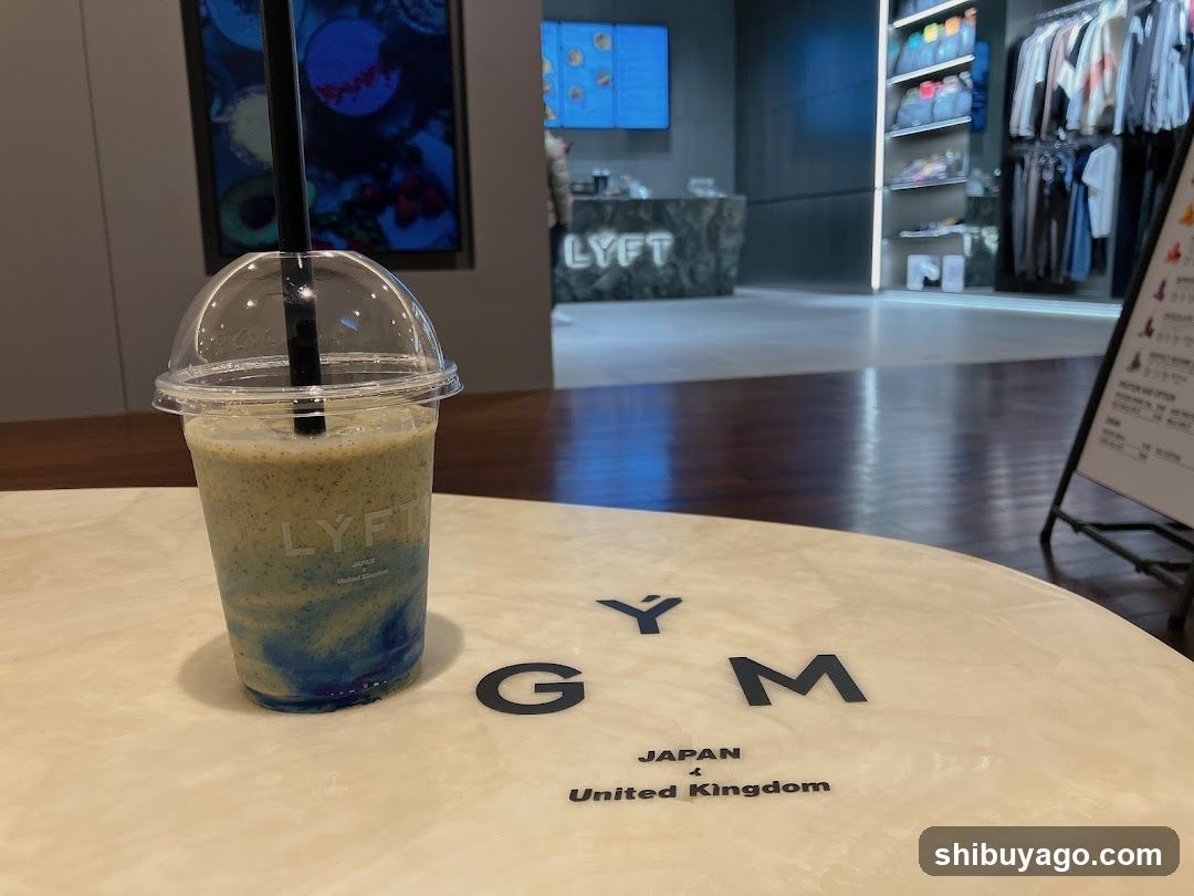 Lyft Drink on Table