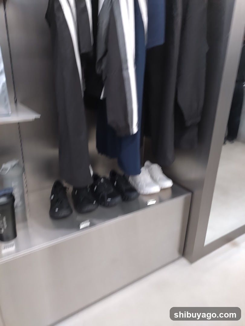 Clothing Store Interior Display
