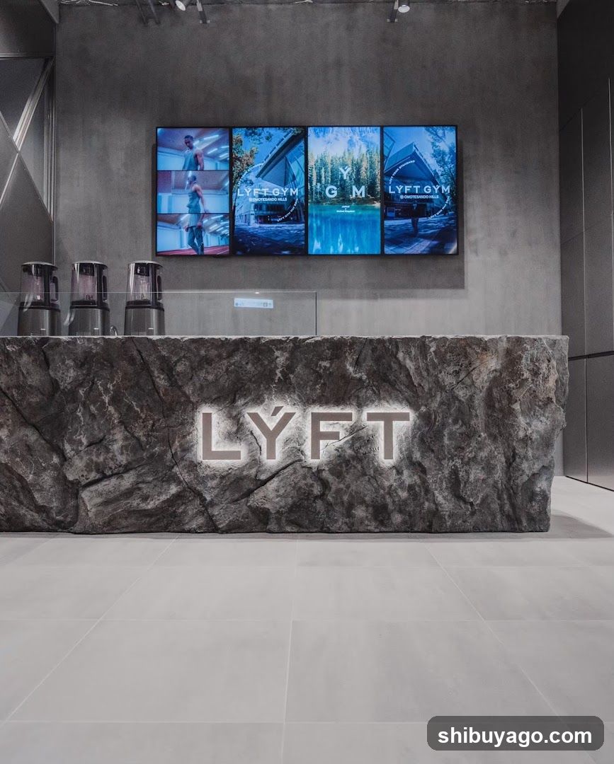Lyft Gym Interior Reception