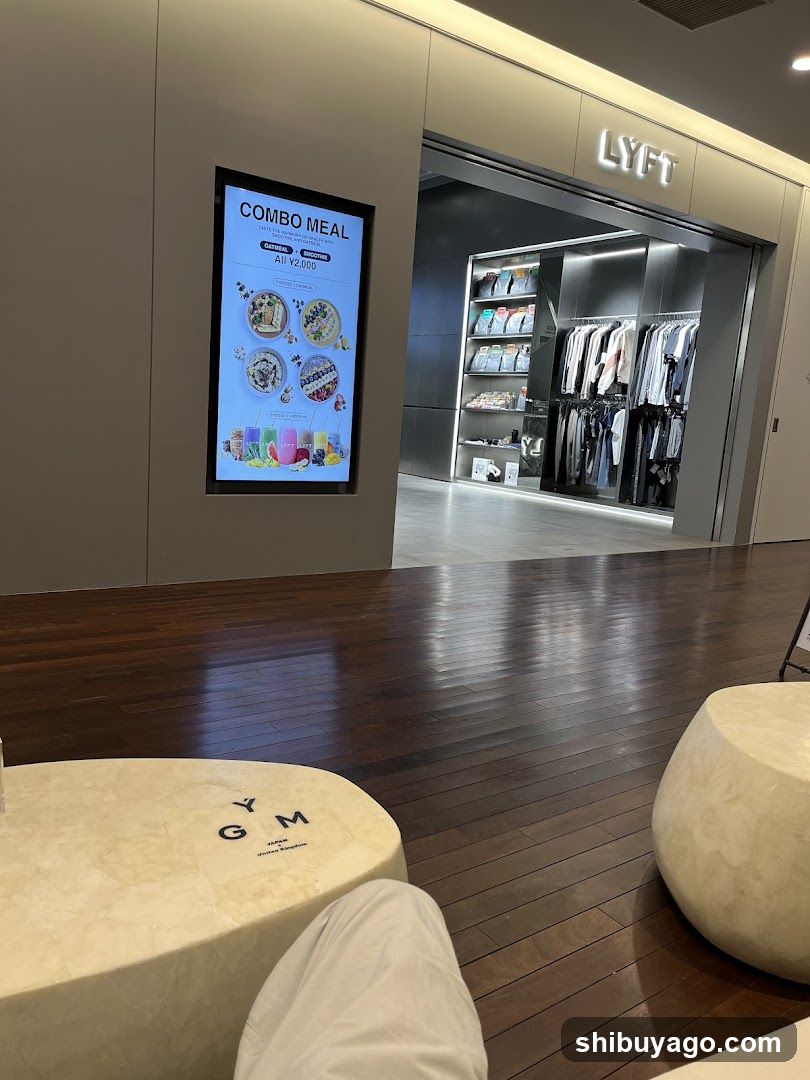 Shopping Mall Interior View
