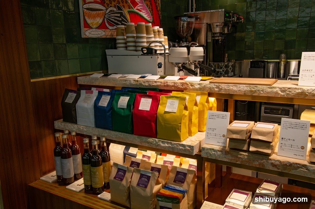 Coffee Shop Interior Display