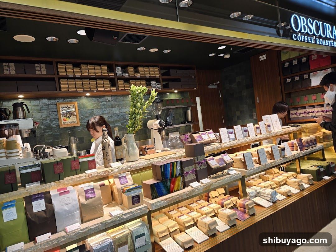 Coffee Shop Interior Display