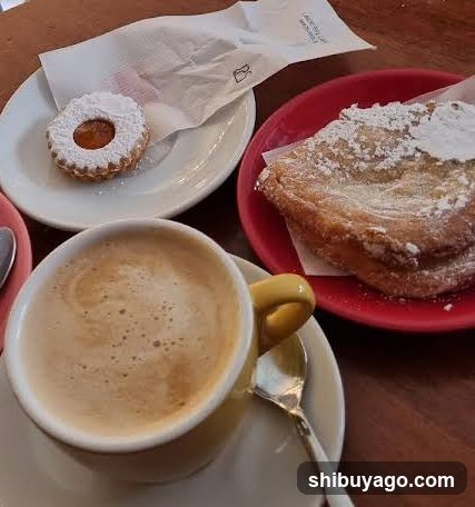 Coffee and Pastry Table Setting