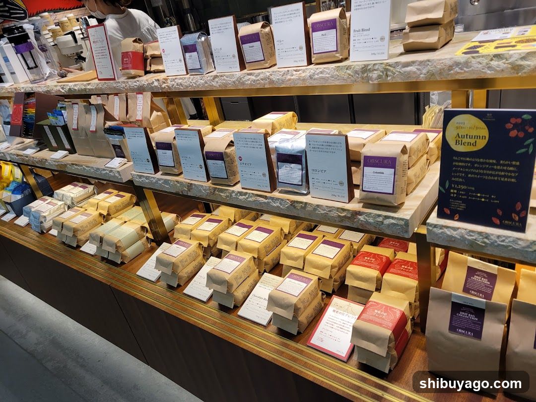 Coffee Shop Interior Display
