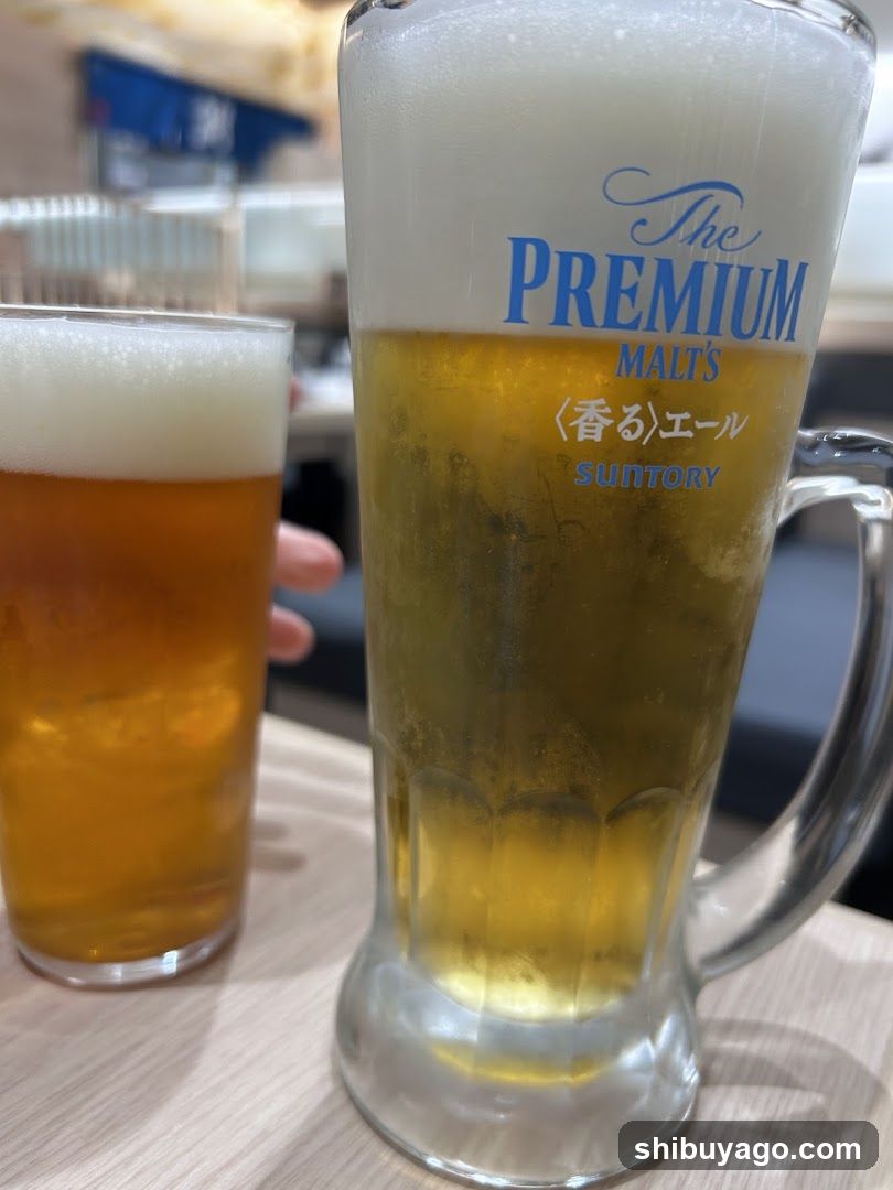 Beer glasses with condensation