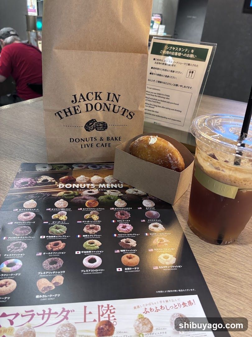 Jack in the Donuts Cafe Interior