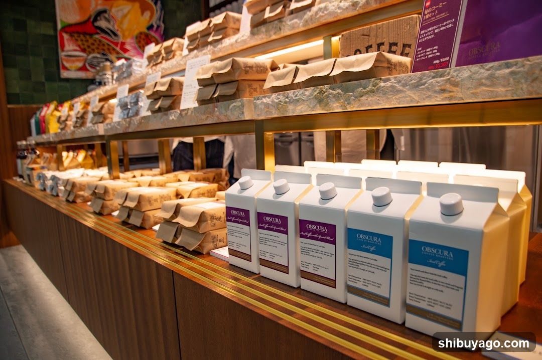 Coffee Shop Interior Display