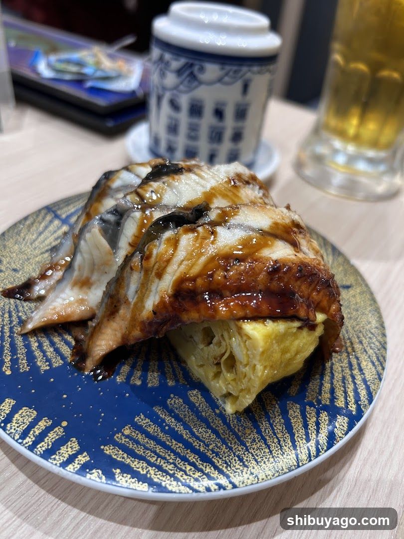 Grilled Fish and Omelette Dish