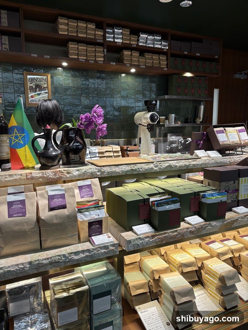 Coffee Shop Interior Display