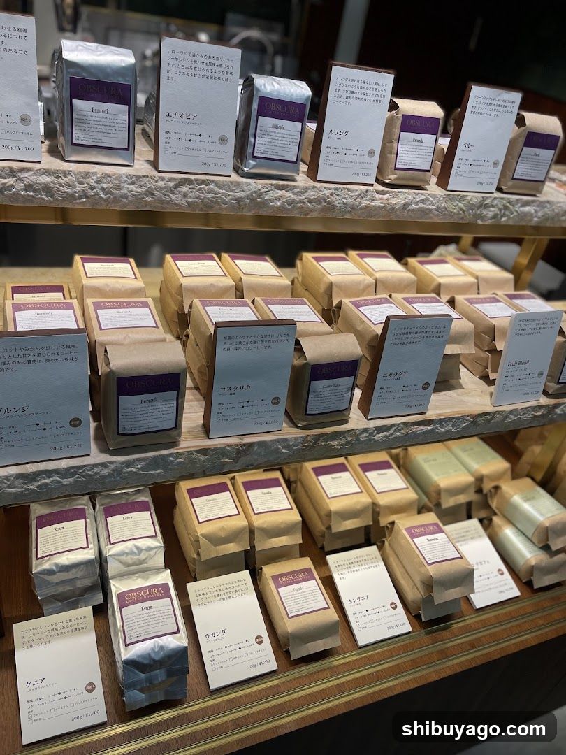 Coffee Display Shelf