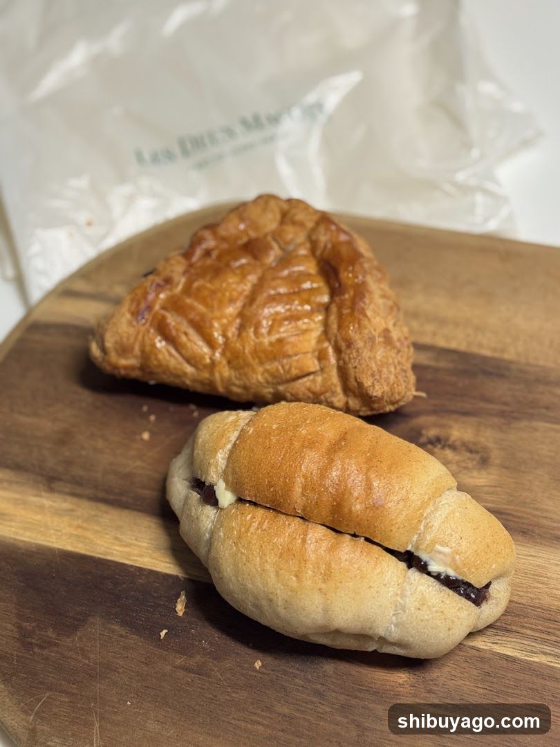 Pastries on Wooden Board