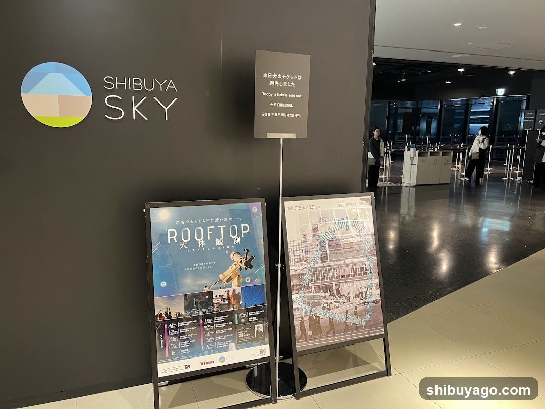 Shibuya Sky Event Display