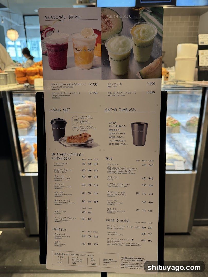 Coffee Shop Menu Board