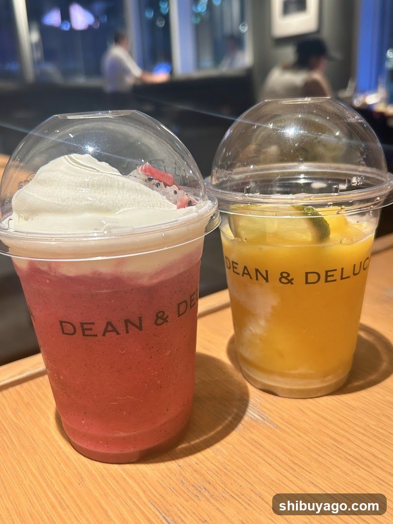 Dean & Deluca Drinks