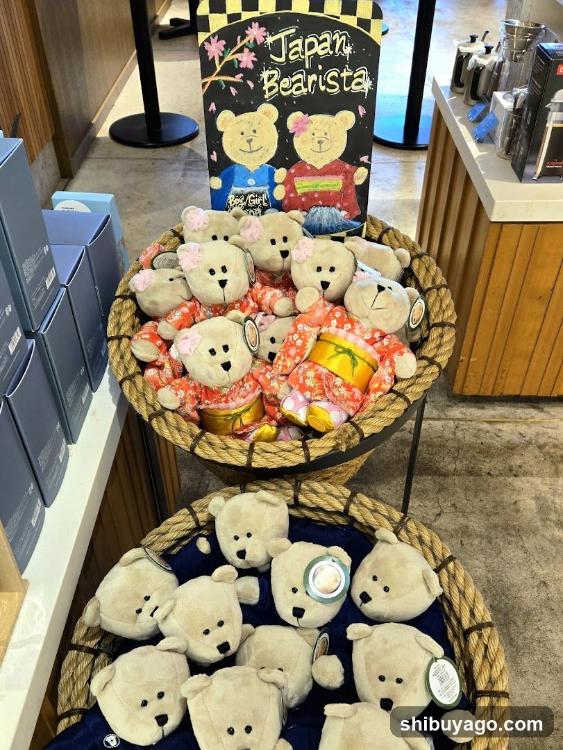 Japan Bearista Merchandise Display