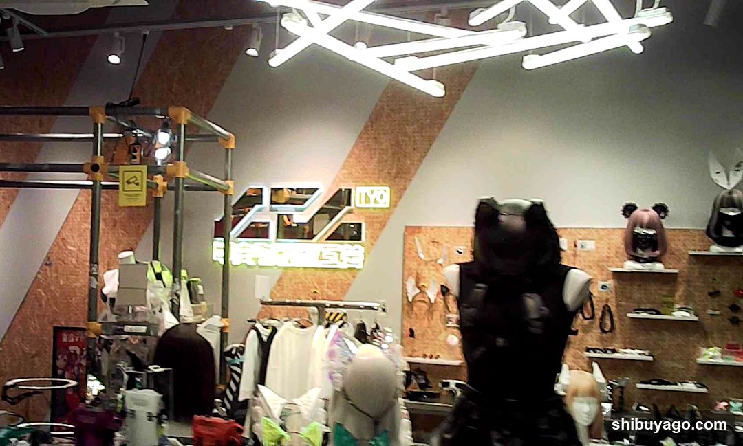Cosplay Store Interior