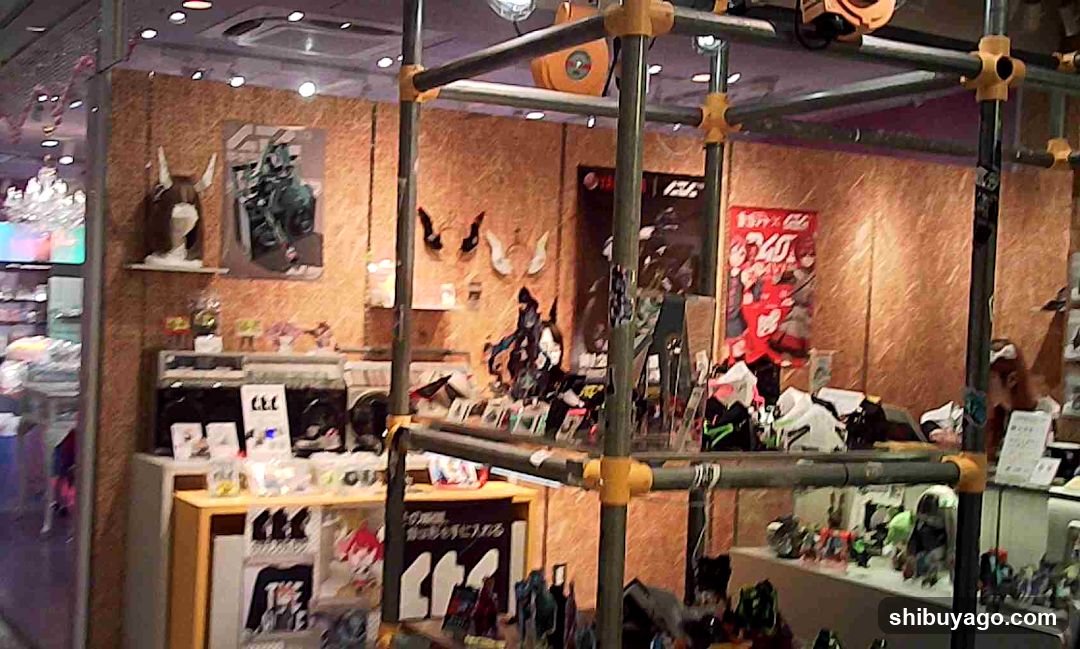 Anime Merchandise Store Interior