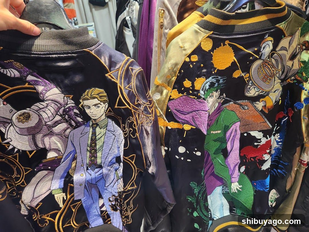 Jojo's Bizarre Adventure Merchandise Display