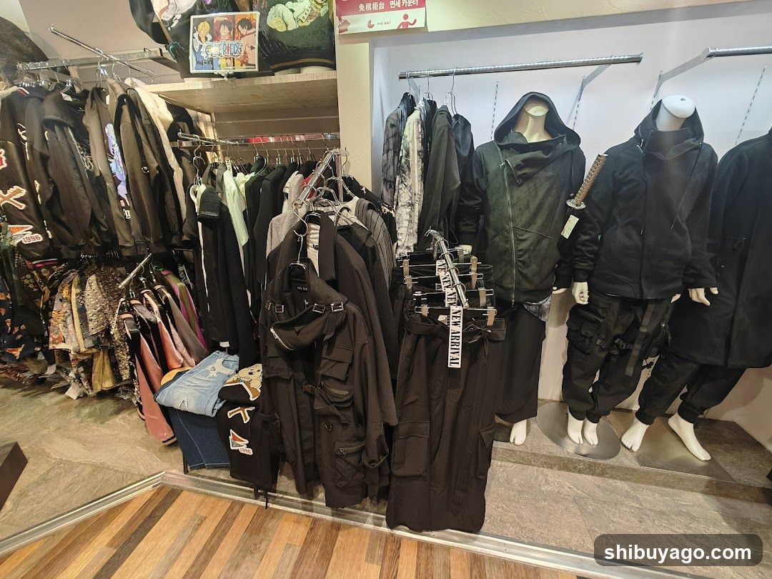 Clothing Store Interior Display