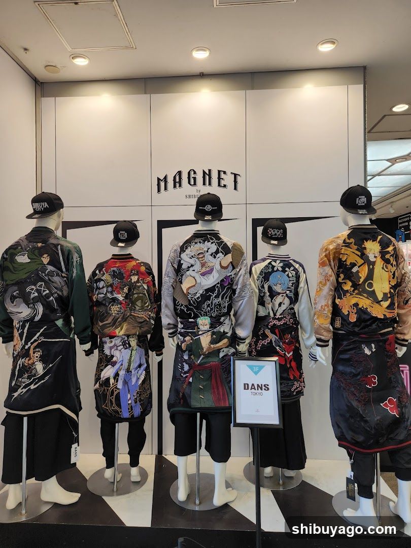 Magnet by SHIBUYA - Anime Merchandise Display